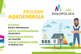 Inwestuj w ekologię i zdobywaj dotacje - program Agroenergia