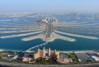 Dubaj, widok części miaasta wybudowanego na wodzie