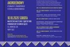 infografika: program Nowosądeckiego Dnia Akordeonowego w formie plakatu