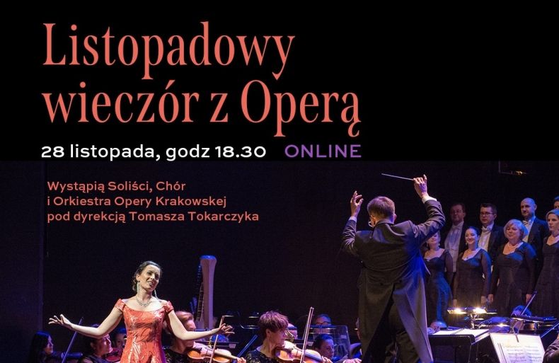 Listopadowy wieczór z Operą. Grafika koncertu