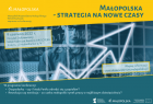 Baner promujący konferencję "Małopolska - strategia na nowe czasy"
