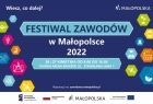 Grafika promocyjna Festiwalu Zawodów w Małopolsce