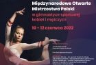 plakat mistrzostw Polski w gimnastyce sportowej