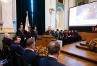 Uroczystości inauguracyjne w AGH, przemówienie marszałka Witolda Kozłowskiego 