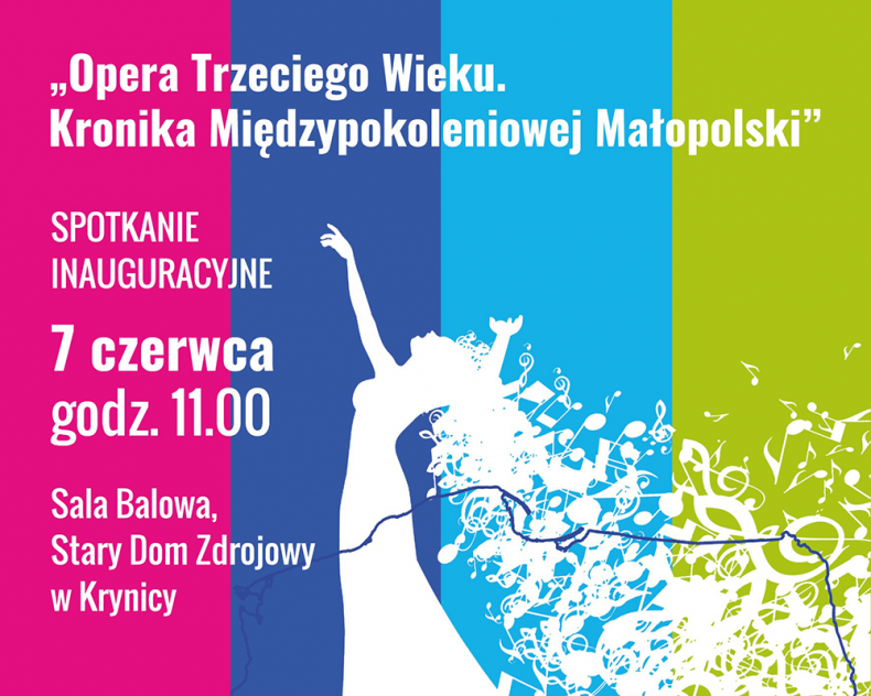 baner promujący projekt "Opera trzeciego wieku"