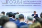 Przejdź do: O funduszach europejskich na Forum wójtów, burmistrzów i prezydentów Małopolski