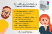 Przejdź do: BO Małopolska: Znamy najważniejsze daty 7. edycji!