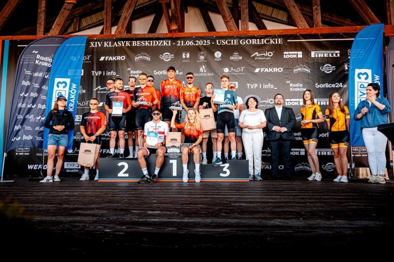 podium zwycięzców