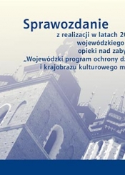 Wojewódzki program ochrony dziedzictwa i krajobrazu kulturowego małopolski