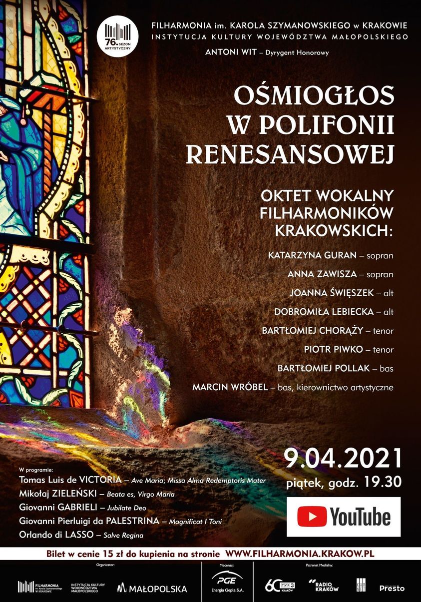 Koncert Chóralny w Filharmonii Krakowskiej