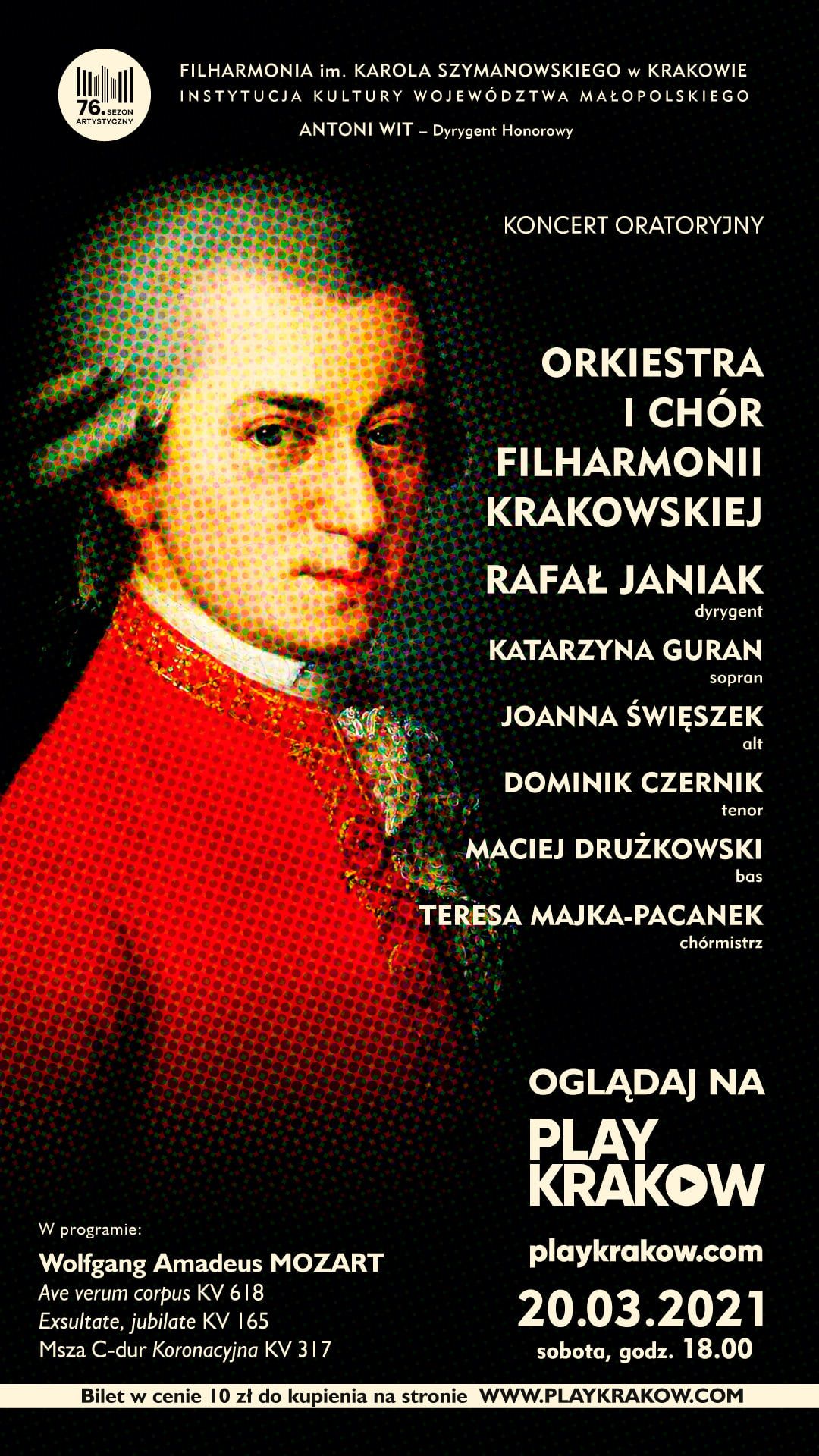 Koncert online w Filharmonii Krakowskiej