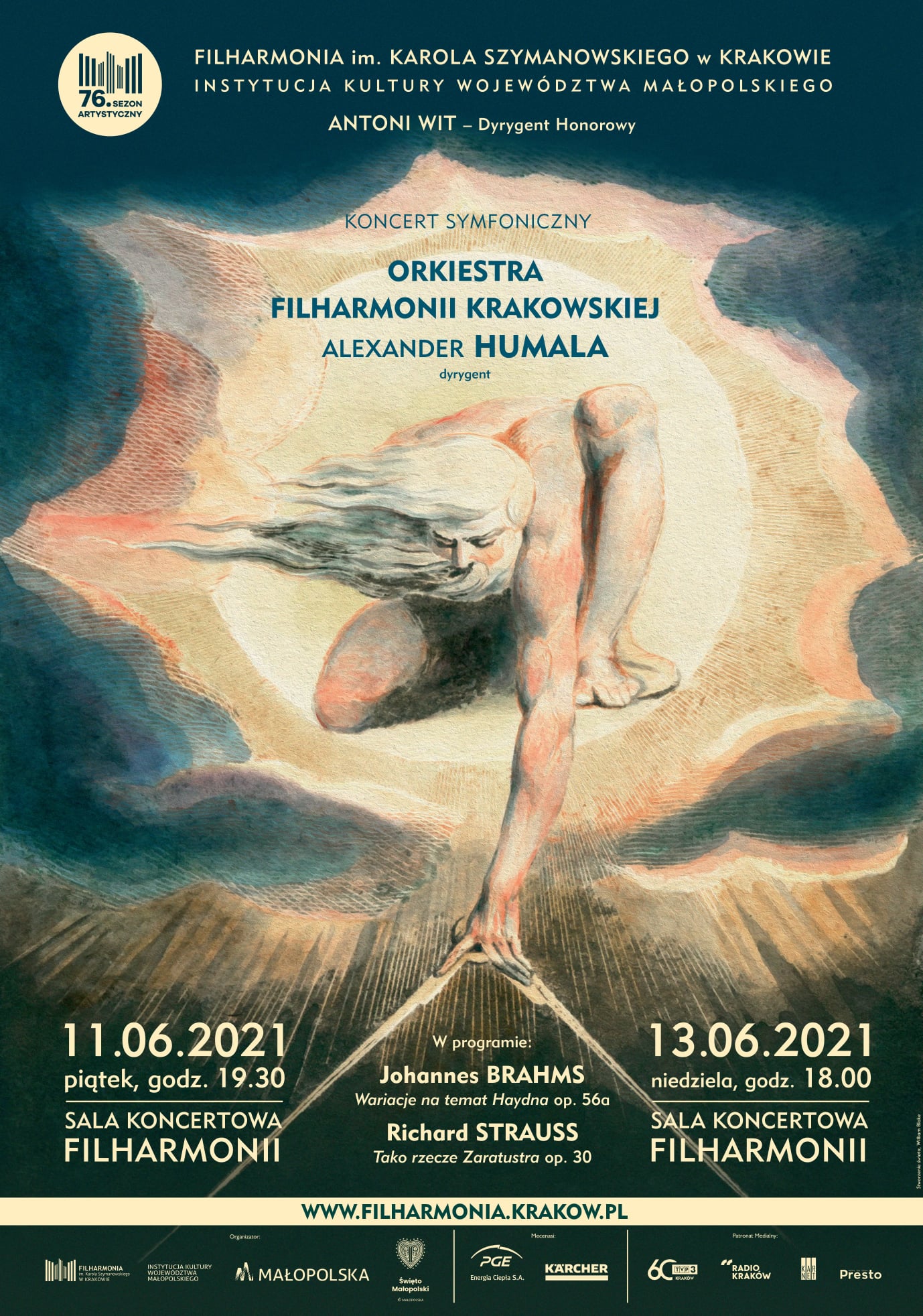 Koncert symfoniczny w Filharmonii Krakowskiej