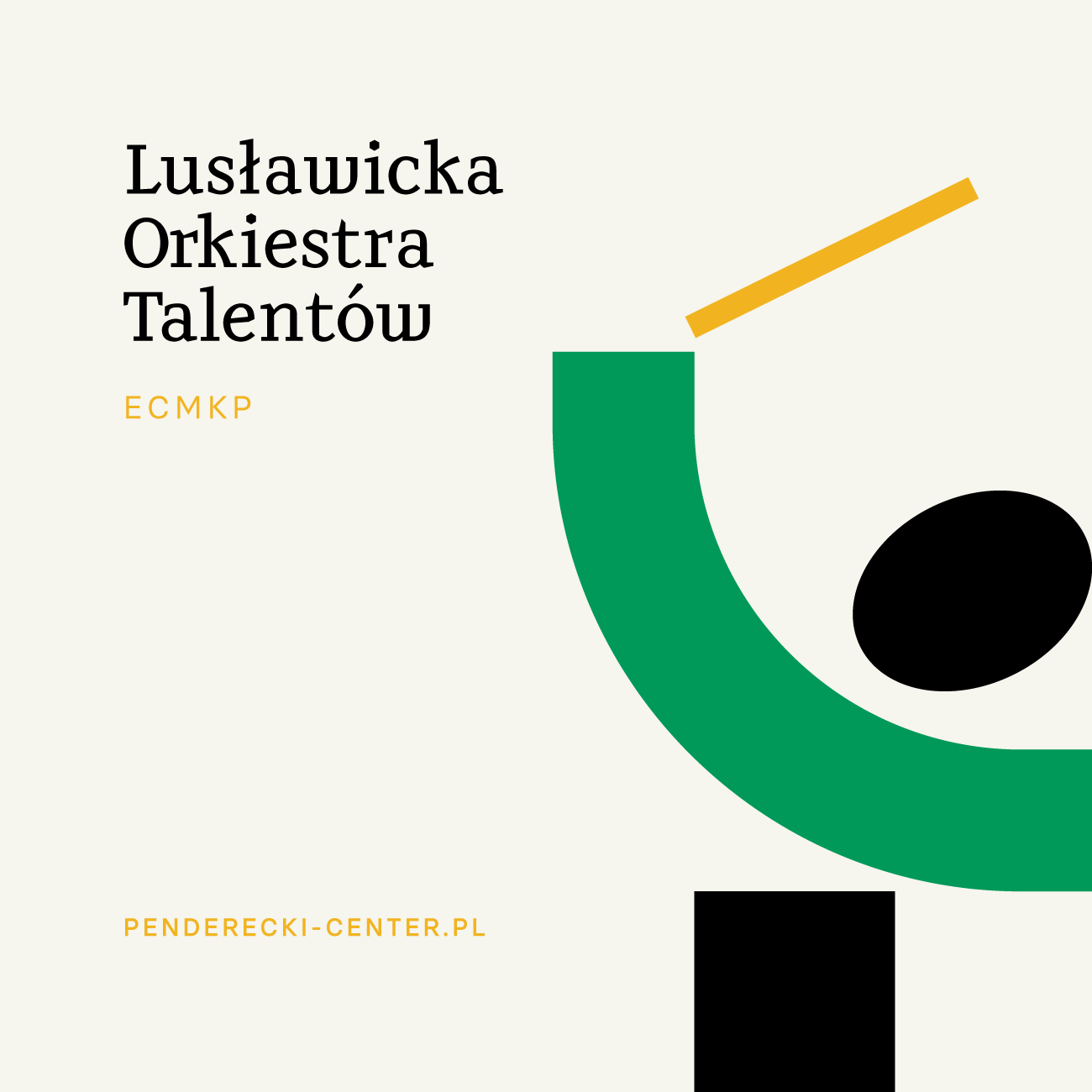 Lusławicka Orkiestra Talentów - baner
