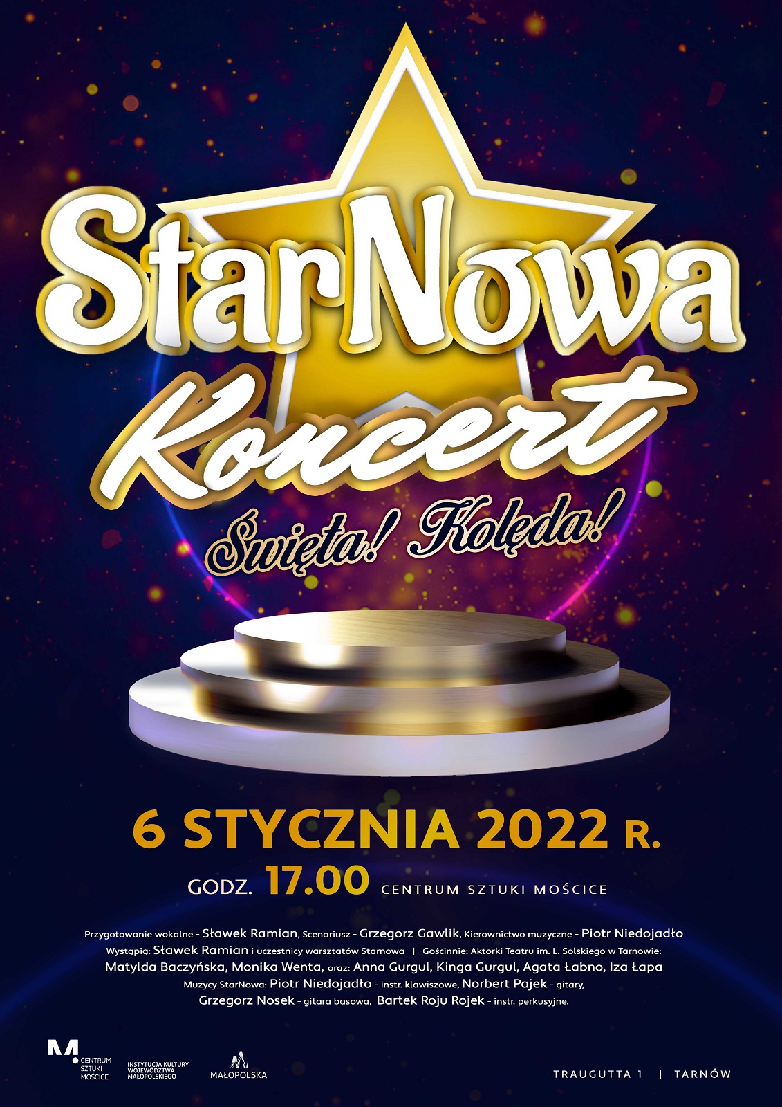 StarNowa - plakat koncertu