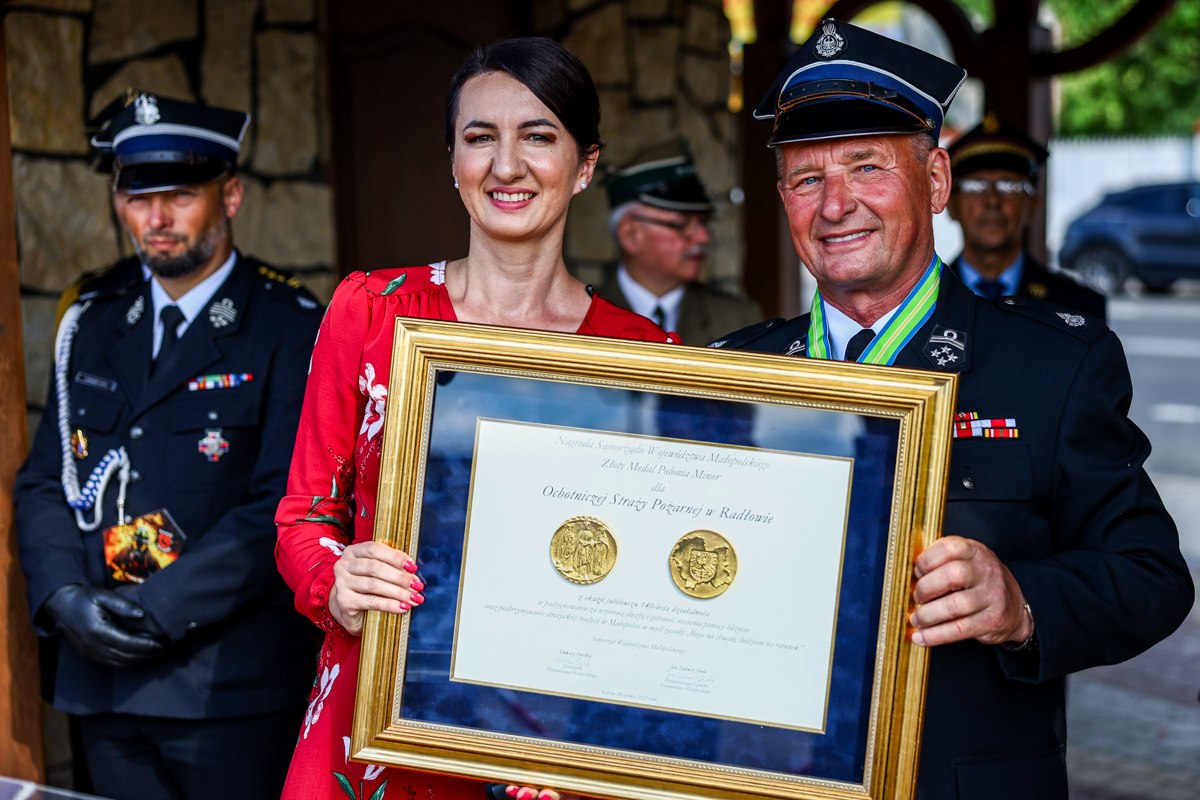 Strażackie jubileusze w Radłowie, Rudce i Jurkowie