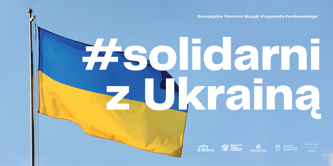 Solidarni z Ukrainą - grafika.