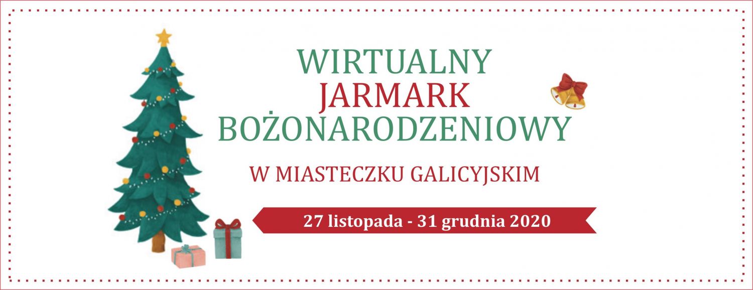 Wirtualny Jarmark Bożonarodzeniowy. Grafika wydarzenia