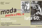 Plakat wystawy. Zdjęcie z lat.60-po praej stronie. po lewej informacje zawarte w artykule