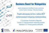 Przejdź do: Business Boost for Malopolska