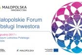 Przejdź do: Małopolskie Forum Obsługi Inwestora