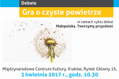 Przejdź do: Jak grać, żeby wygrać? Debata „Gra o czyste powietrze”