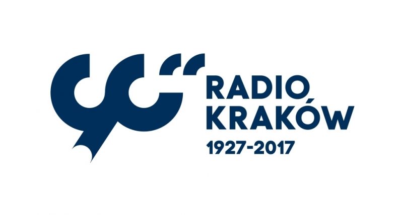 Logo Radia Kraków oraz data pod spodem 1927-2017