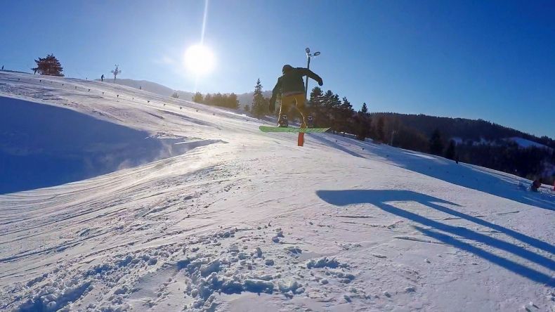 Snowpark - trasa