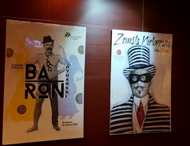 Zdjęcie wystawy z plakatami
