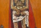 Zdjęcie przedstawia obraz, na którym jest postać Chrystusa - malarstwo Marka Żuławskiego.