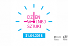 Zdjęcie przedstawia grafikę (zegar) związaną z wydarzeniem Dzień Wolnej Sztuki w Tarnowie. 