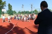 Przejdź do: Uczniowie z Czuszowa już ćwiczą na nowym boisku