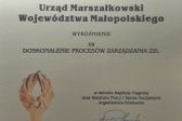 Przejdź do: Urząd Marszałkowski Województwa Małopolskiego po raz kolejny w gronie Laureatów Konkursu Lider Zarządzania Zasobami Ludzkimi 