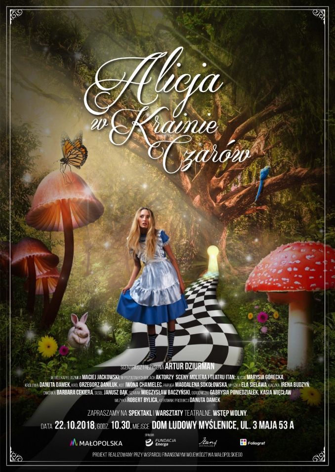 Test Alicja W Krainie Czarów Samequizy Spektakl "Alicja w Krainie Czarów" w reżyserii Artura Dziurmana
