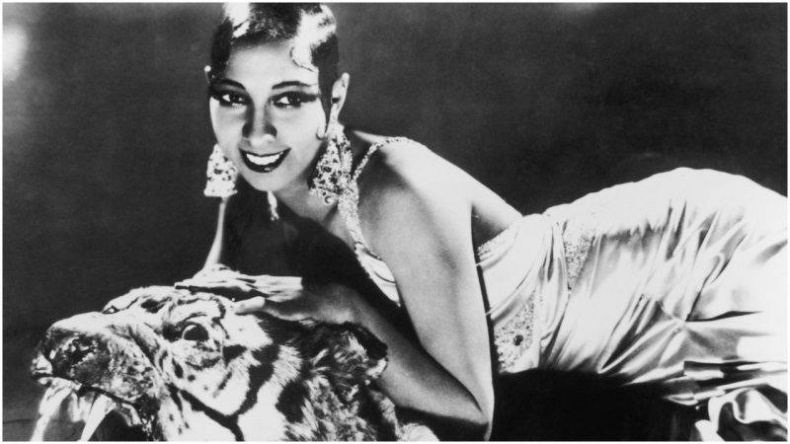 Na zdjęciu Josephine Baker