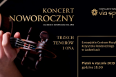 Przejdź do: Noworoczny Koncert Charytatywny na rzecz hospicjum Via Spei