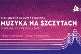 Przejdź do: XI Międzynarodowy Festiwal  „Muzyka Na Szczytach”. Zakopane, 7-14 września