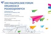Przejdź do: Ostatni moment, by zarejestrować się na XXII Małopolskie Forum Organizacji Pozarządowych w Krakowie