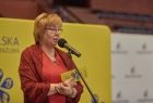 kobieta przemawia na otwarciu Forum Kultury Wrażliwej
