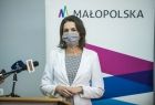 Marta Malec-Lech z zarządu województwa na tle rolapu Małopolski