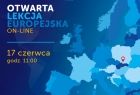 mapa Europy w tonacji niebieskiej z zaznaczoną czerwoną plamką Małopolską 