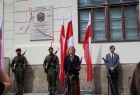 Odsłonięcie tablicy pamiątkowej w hołdzie żołnierzom Armii Ochotniczej