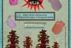 pionowa infografika, na zielonym tle cztery dzbanki oraz rośliny, oprócz napisów w centralnej części oko z czerwonymi promieniami, odchodzącymi we wszystkie strony