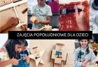 dzieci na zajęciach w fablab