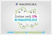 Przejdź do: Małopolanie coraz chętniej przekazują 1%