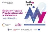 Przejdź do: Światowy Tydzień Przedsiębiorczości w Małopolsce 16-22 listopada 2020 r. WidziMY się ONLINE!