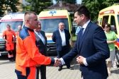 Przejdź do: Małopolska Tarcza Antykryzysowa: 12 ambulansów dla małopolskich szpitali