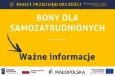 Przejdź do: Olbrzymie zainteresowanie bonem dla samozatrudnionych!