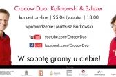 Przejdź do: Cracow Duo zagra na żywo ze studia nagraniowego