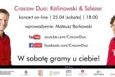 Przejdź do: Cracow Duo zagra na żywo ze studia nagraniowego