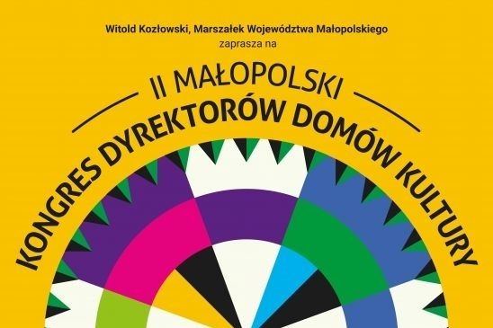 Małopolski Kongres Domów Kultury. Plakat